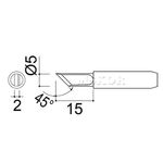 HAKKO Soldering Tips 900M-T-K, Tip for the 900M/907
